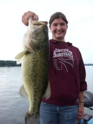 A  Beautiful Largemouth Bass Caught While Fishing With Lake Geneva Wisconsin Fishing Guide Doug Kloet