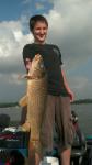 Fox Chain, IL young client is all smiles over this carp Summer 2013