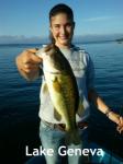 Lake Geneva, Wisconsin client with a nice bass 2012
